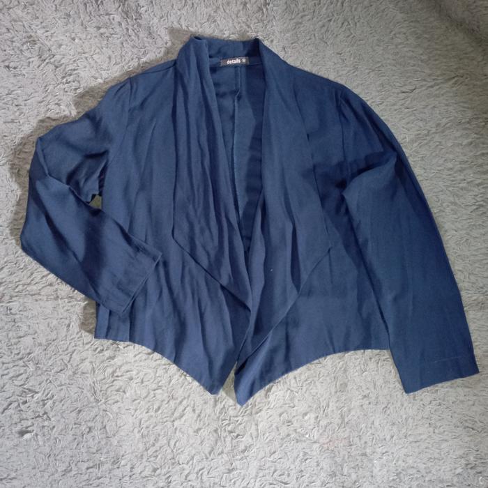 preloved cardigan biru