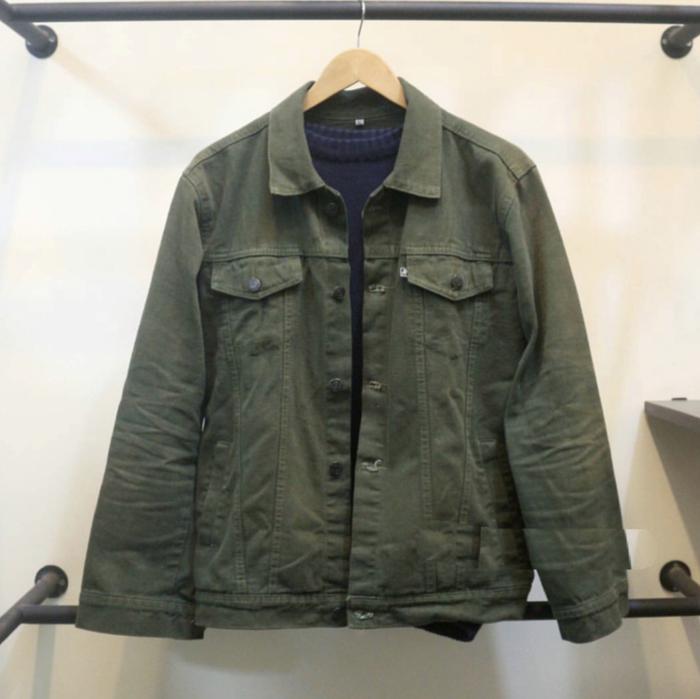 JACKET JEANS CLASSIC GREEN ARMY