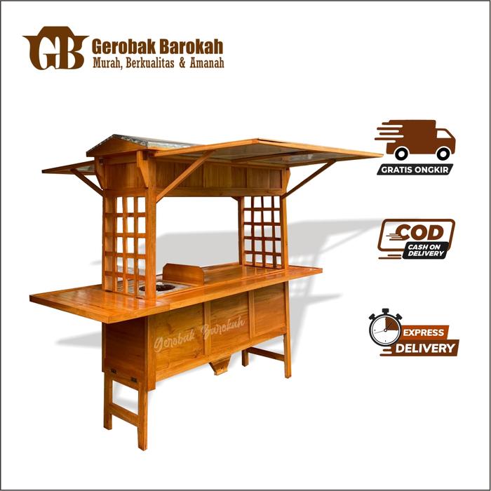 Gerobak Angkringan Jepang / Rombong Angkringan Dimsum Terbaru