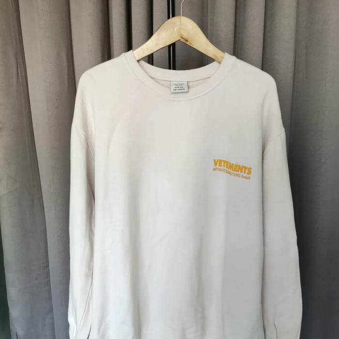 crewneck vetements second
