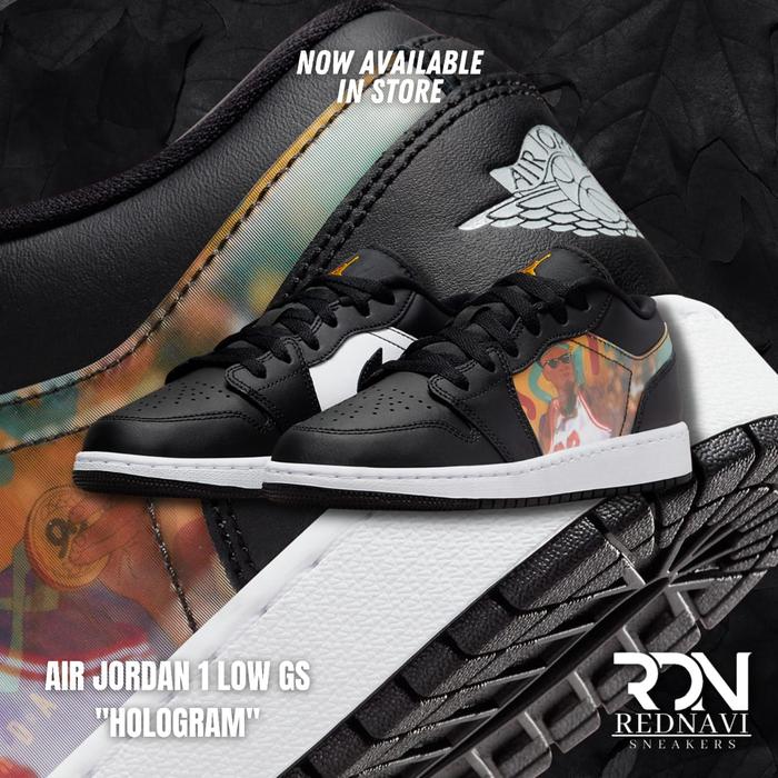 Nike Air Jordan 1 Low GS Hologram Original