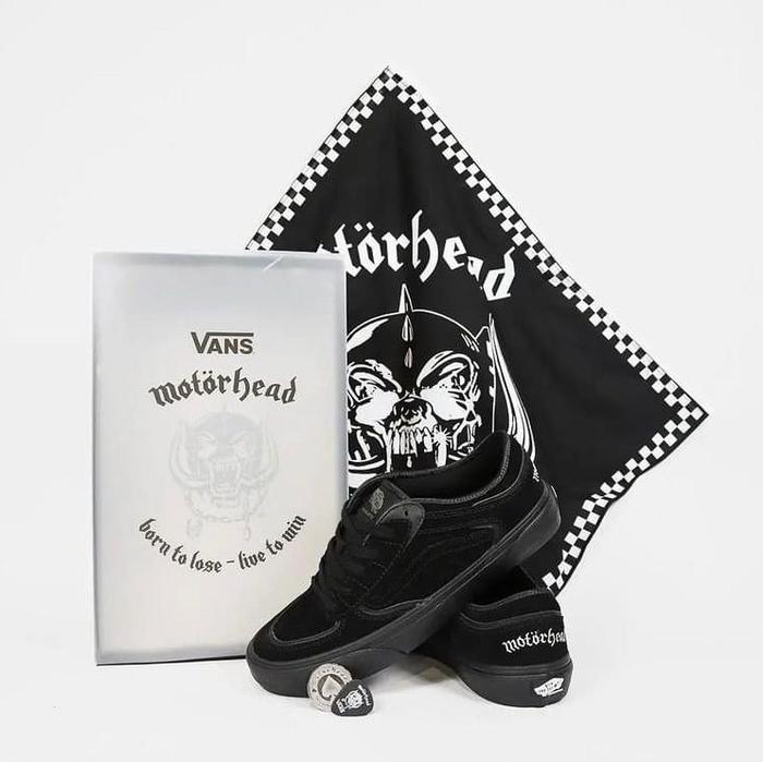 LIMITED EDITION VANS ROWLEY SKATE X MOTORHEAD BLACK ORIGINAL