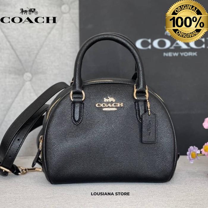 Tas Wanita Coach Sydney Satchel Black