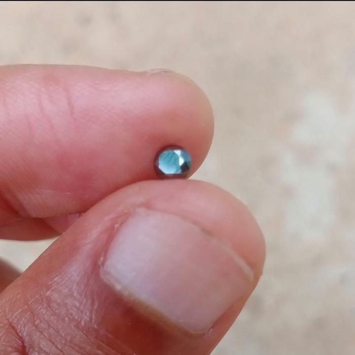 Black diamond Eropa - berlian hitam asli Eropa berat 0,20 carat