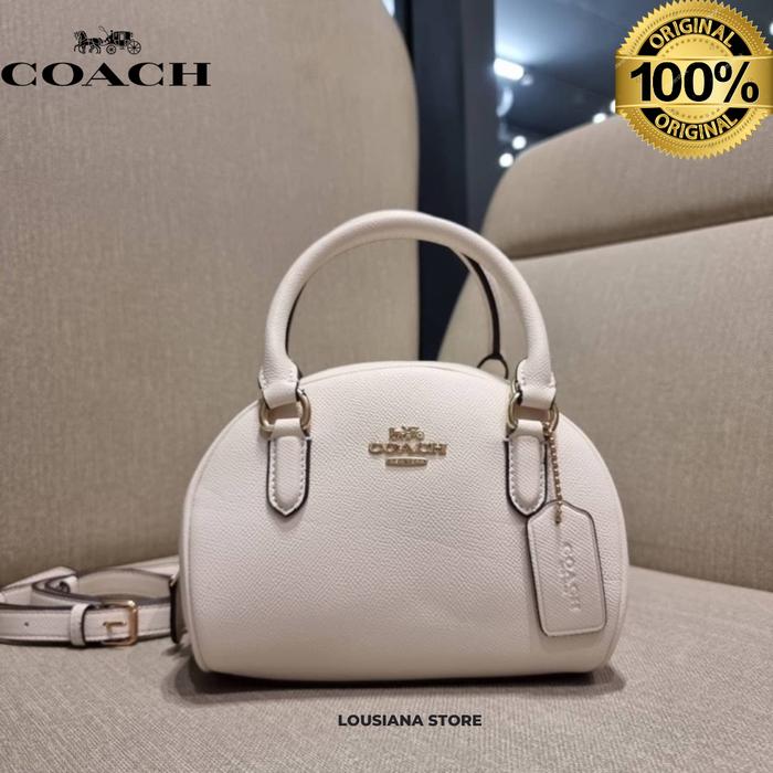 Tas wanita Coach Sydney Satchel White