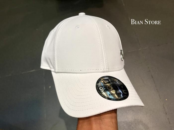 New Era 9Forty Flawless Logo Basic New York Yankees Metal White Cap