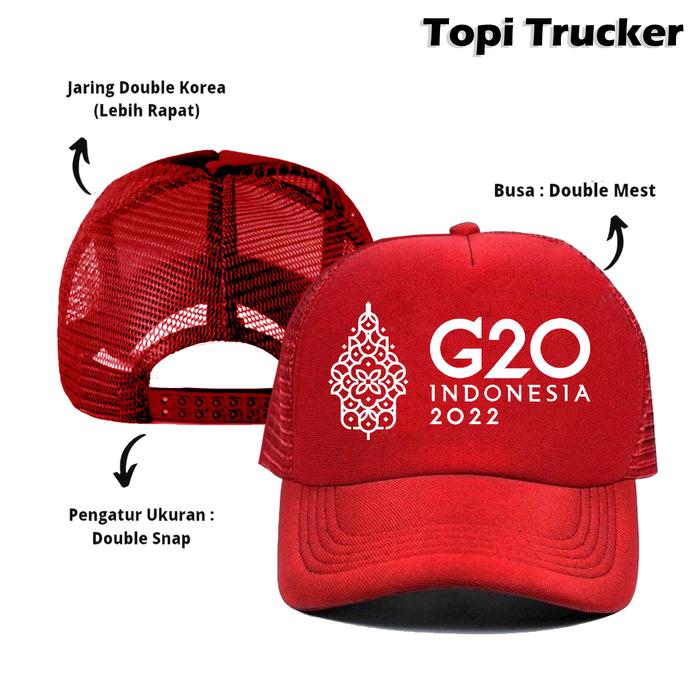TOPI CUSTOM G20 INDONESIA