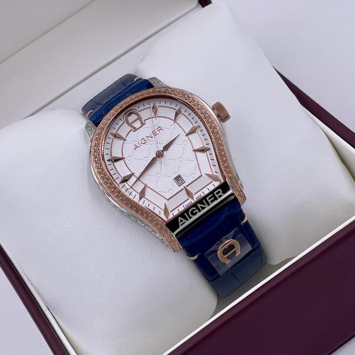 JAM TANGAN AIGNER BERGAMO A137106 BLUE