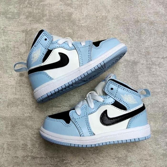 sneakers anak Nike Air Jordan "Baby Blue" ORIGINAL (BNWB)