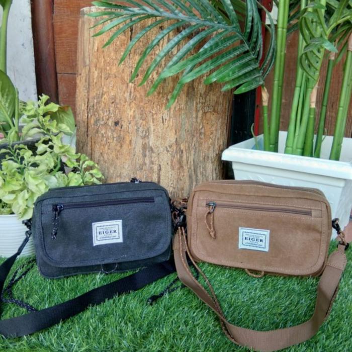 TAS EIGER BTR CANVAS SLING POUCH -7597