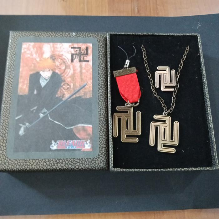 Bleach 3pcs set(kalung,cincin,ganci)