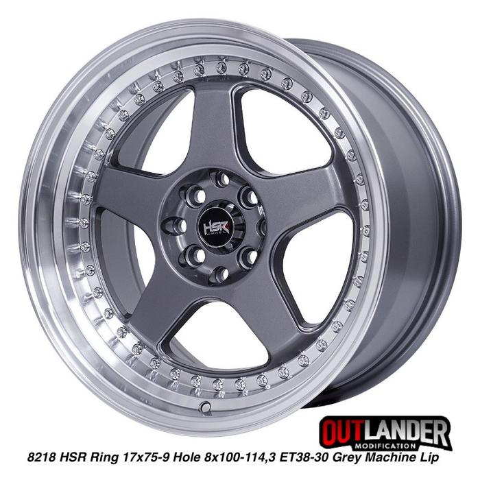 Velg Mobil Swift, WagonR Galant Hiu Ring 17 Hsr Wheel Shina Gml