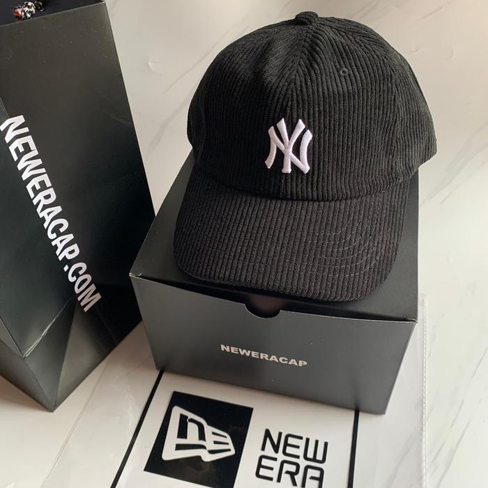 TOPI CORDUROY MLB KOREA NEW YORK YANKEES BASEBALL CAP