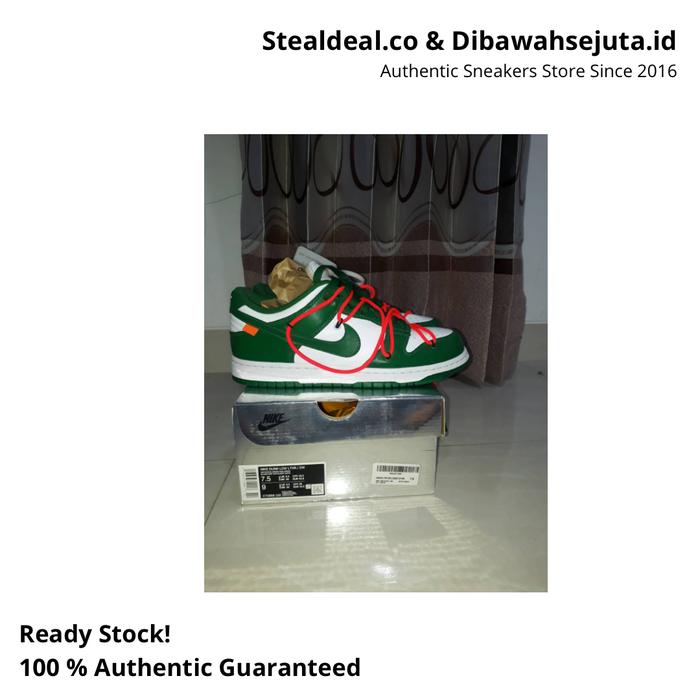Nike Dunk Low X Offwhite Pine green