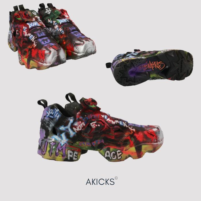 VETEMENTS x Reebok Graffiti Painted