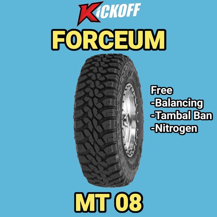 Ban mobil mt r14 forceum mt08 plush 27 8,5 r14 ban mt offroad