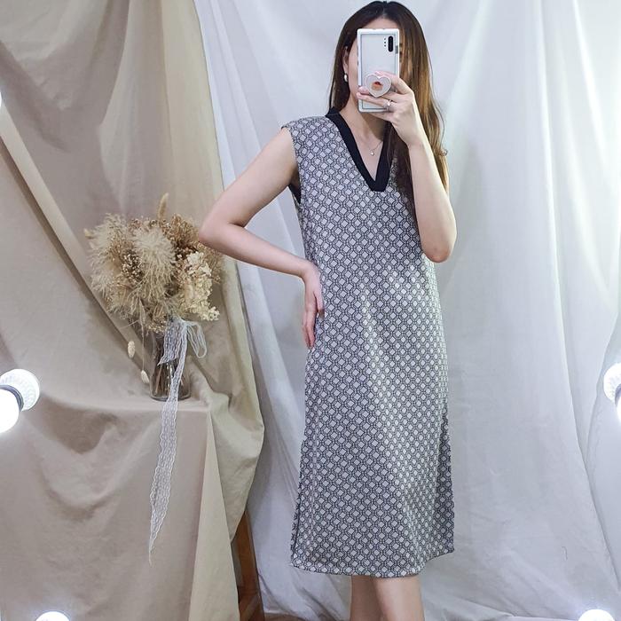 Dress Terusan Casual Wanita Premium - Mori Midi Dress NWclothing