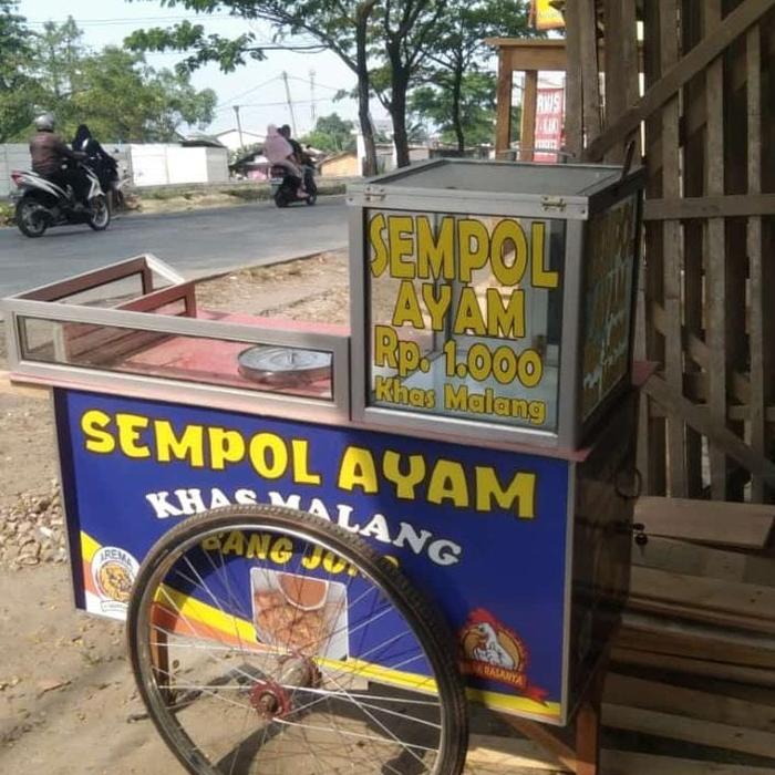 gerobak Sempol ayam gerobak serba guna