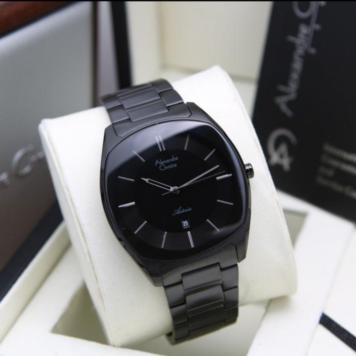 ALEXANDRE CHRISTIE AC 8671 FULL BLACK AC8671 PRIA ORIGINAL,,STAINLESS