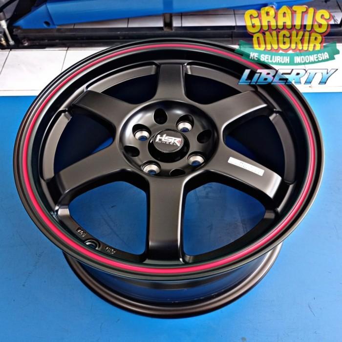 Velg Mobil Ring 15 Hsr Wheel Tokyo, Buat Brio, Ayla, Agya, Sigra, Vios