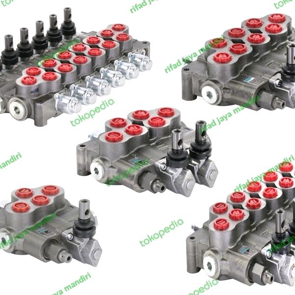 hand control valve PC 180 hidrolik 6 handle /spring
