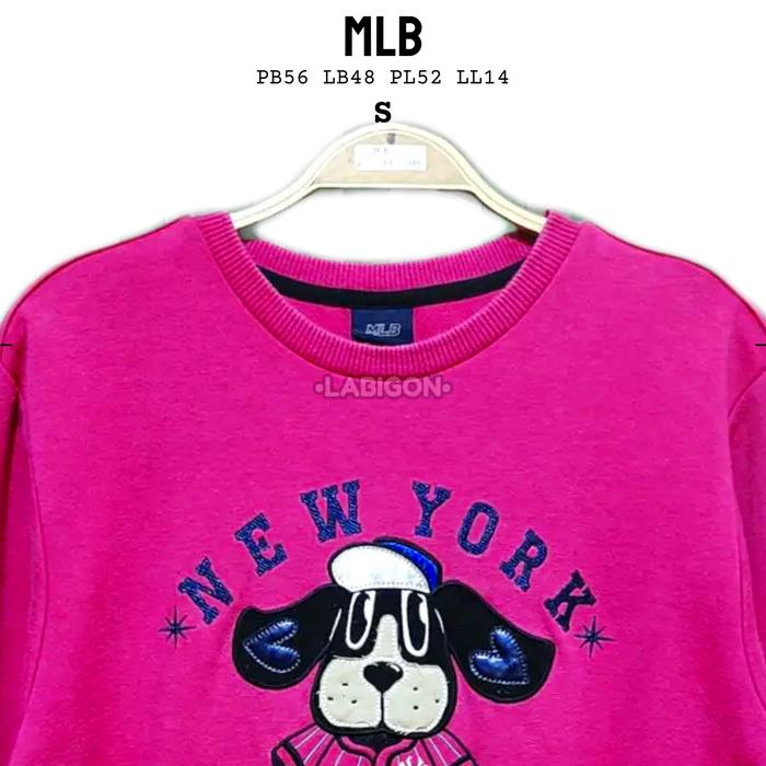 MLB Newyork In The Bark Park Crewneck Original Second Thrift S019