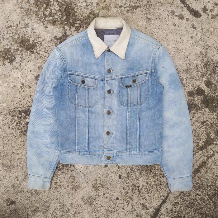 Jaket Denim Lee Storm Rider Vintage 70s made in Usa