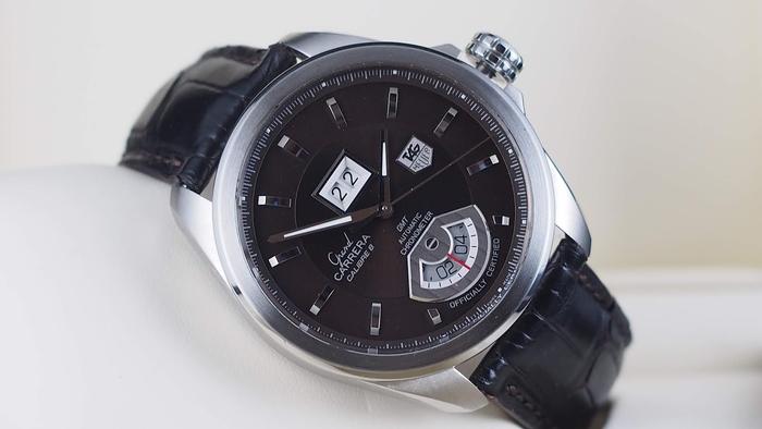 Tag Heuer Grand Carrera GMT Automatic Calibre 8 RS Brown Dial
