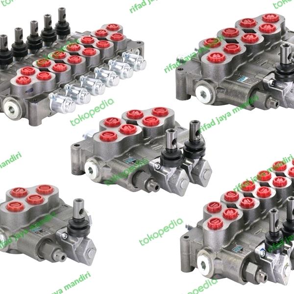hand control valve PC 100 hidrolik 6 handle /spring