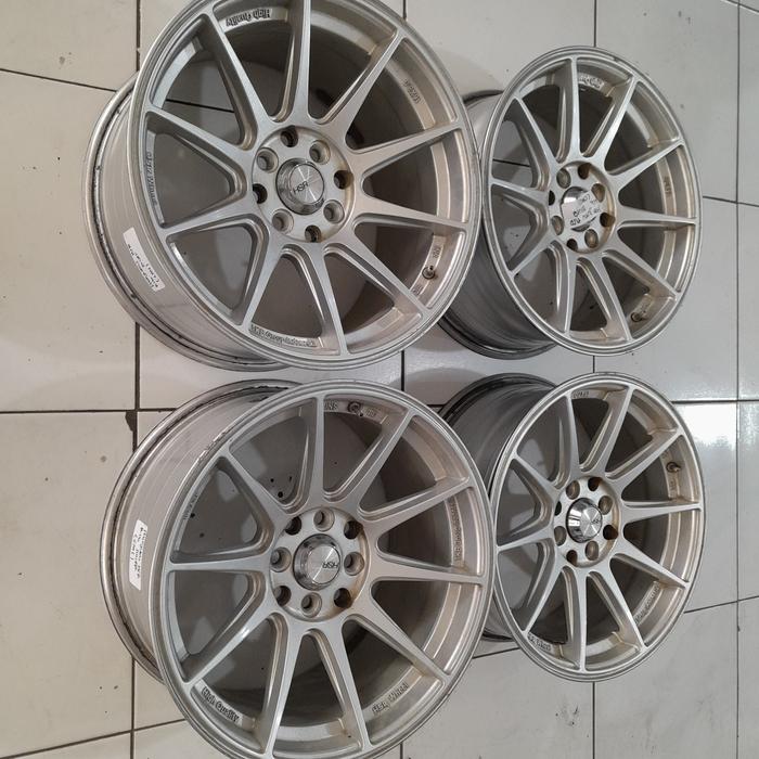 velg hsr shinjuku model xxr ring 16 pcd 4 mobilio sirion vios yaris