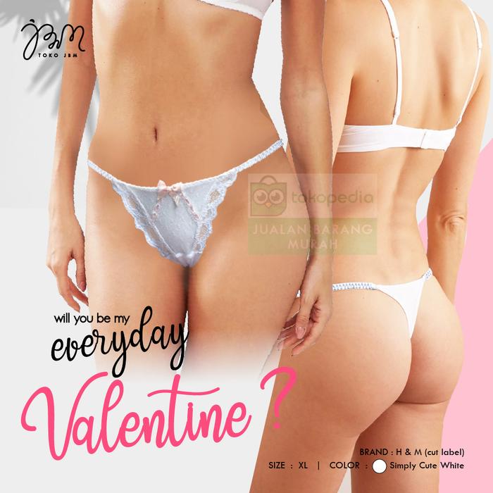 G String Renda / Thong Renda Branded / Celana Dalam Bikini / CD Seksi