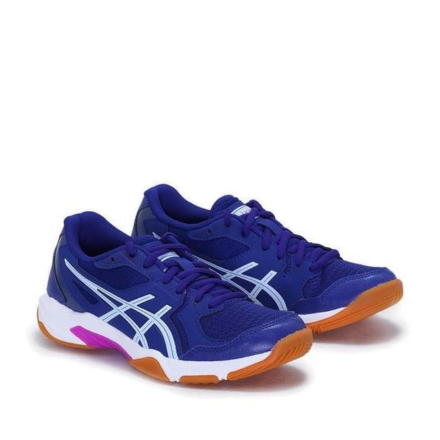 Sepatu Tennis Asics Gel-Rocket 10 Blue Women's Original