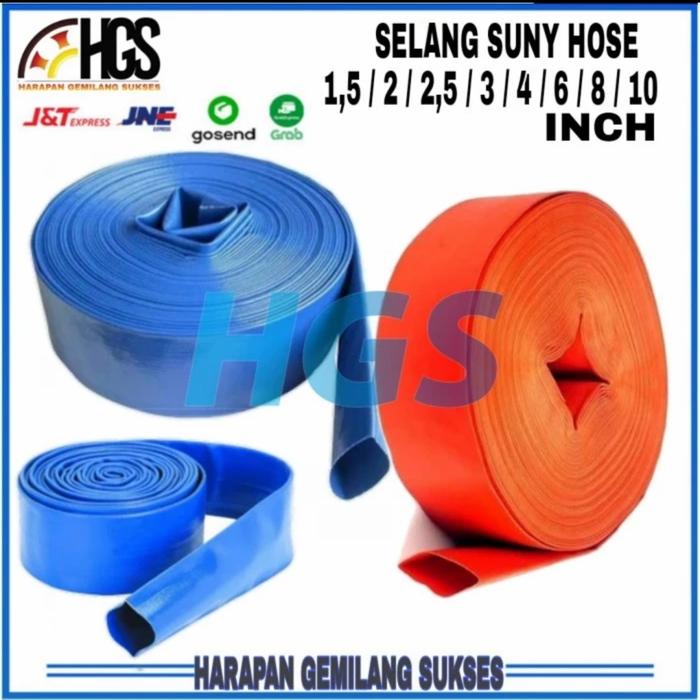 SUNNY HOSE/Selang Pembuangan Pompa AIR 6Inch Per 100 meter