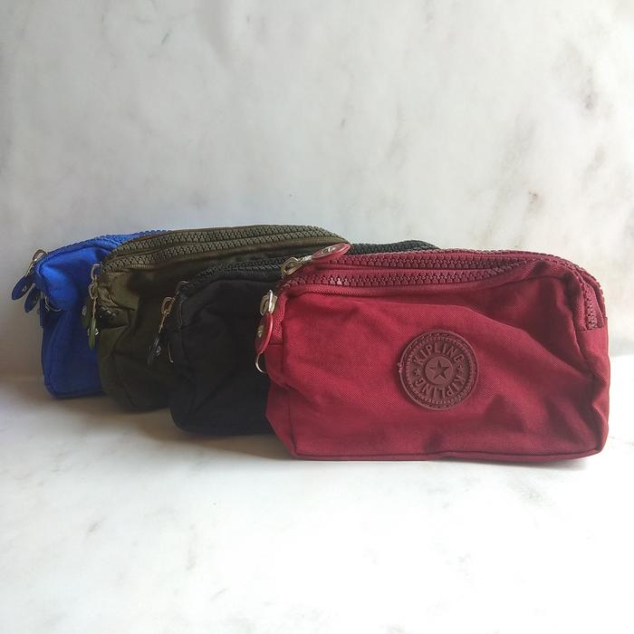 dompet kecil kipling tiga resleting pd12
