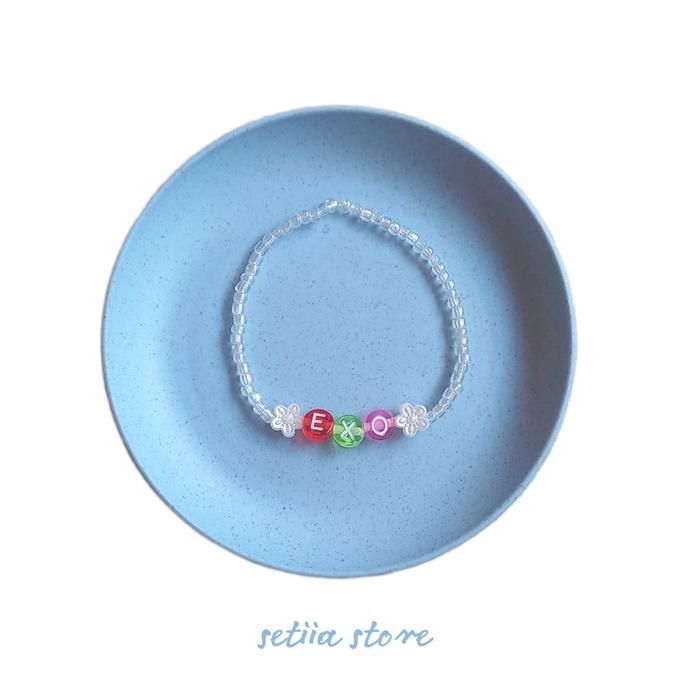 Custom Nama / Gelang Nama / Gelang Manik / Gelang Nama Custom