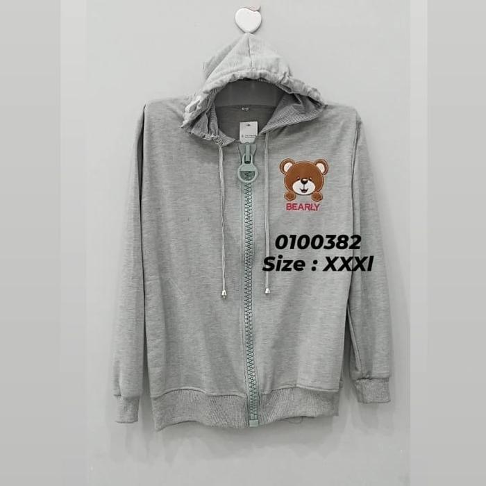 Pakaian Wanita / Jaket Kaos Wanita Jumbo / Jaket Hoodie Wanita Jumbo