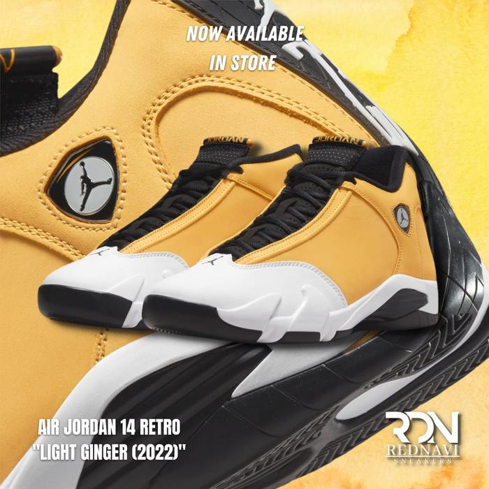 Nike Air Jordan 14 Retro Light Ginger 2022 Original
