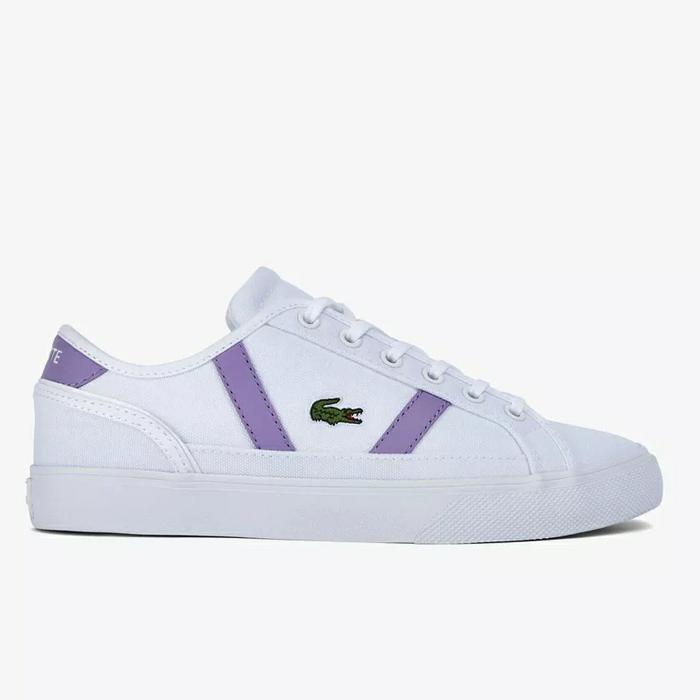 SEPATU SNEAKERS WANITA LACOSTE Sideline Pro Textile Colour-Pop Trainer
