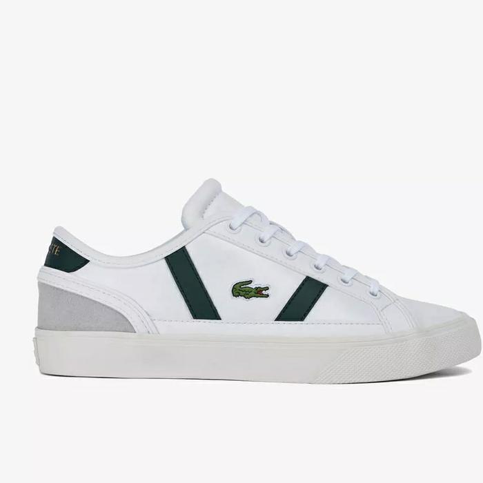 SEPATU SNEAKERS WANITA LACOSTE Sideline Pro Synthetic Trainers ORI