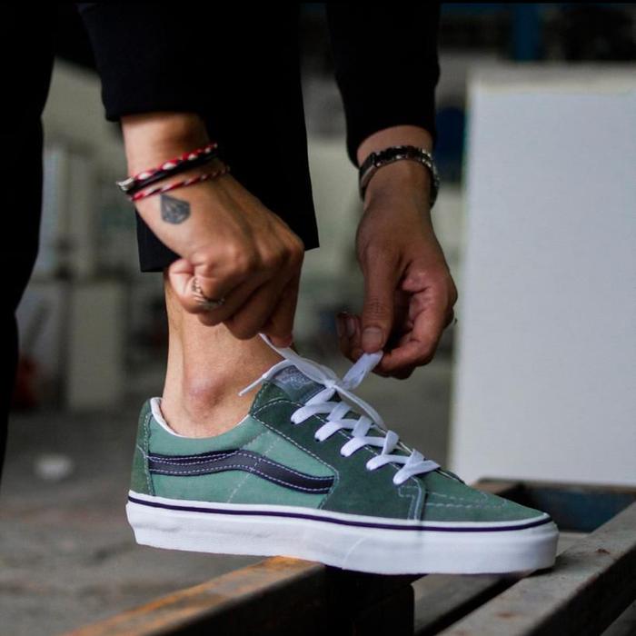 Vans SK8 Low Classic Jungle Green Original BNIB