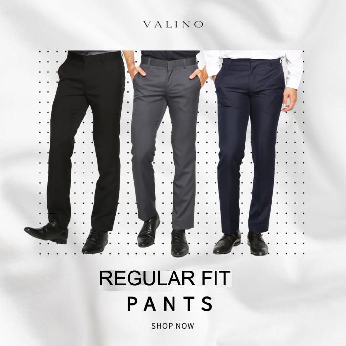 PROMO VALINO CELANA KERJA KANTOR FORMAL PRIA MURAH- V-XGFL04 ORIGINAL