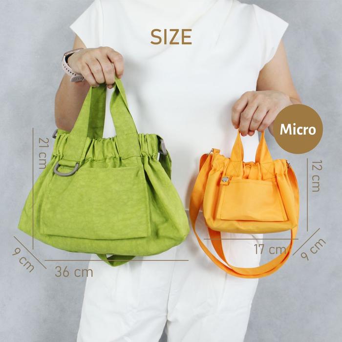 VIANNE Dumpling Bag / Tas Kekinian Mini Selempang Wanita /Tas Dumpling