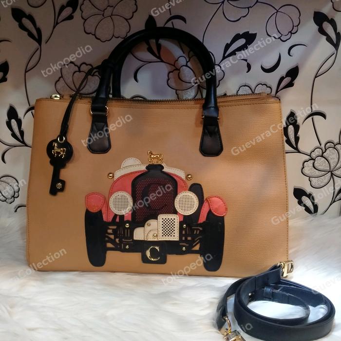 LAPALETTE Car Cup Cakes Tas wanita seken top handle second bag prelove