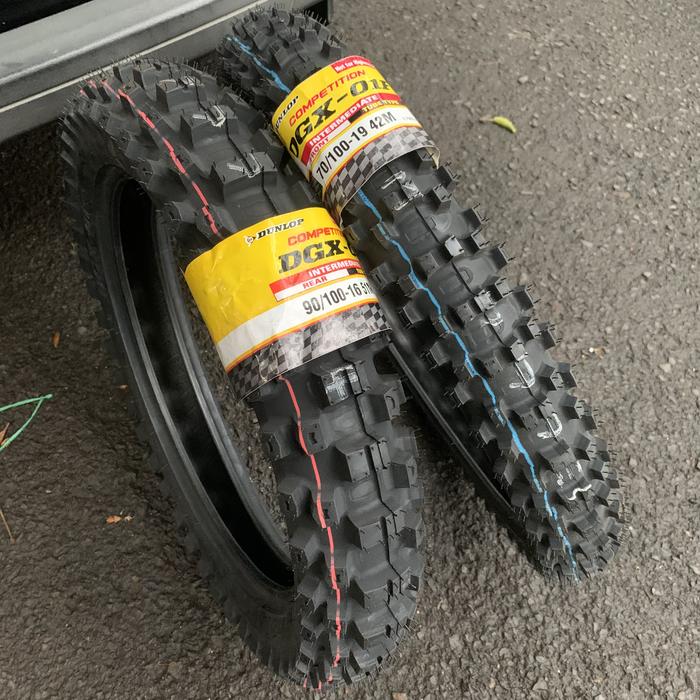 BAN DUNLOP DGX VELG 19/16 GRASSTRACK