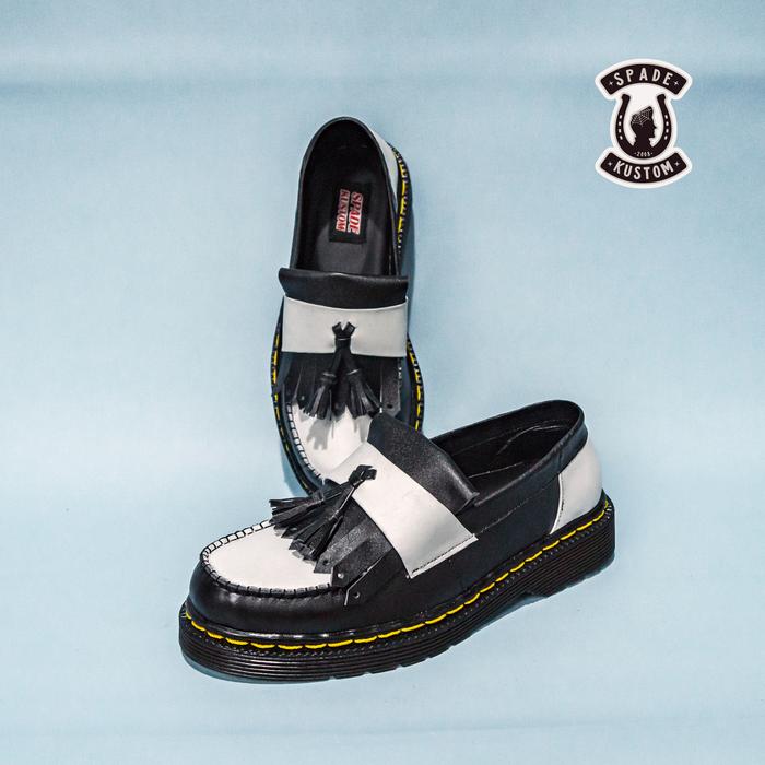 Spade Kustom - Two Tone Tassel Shoes - Code 026 - Size 38