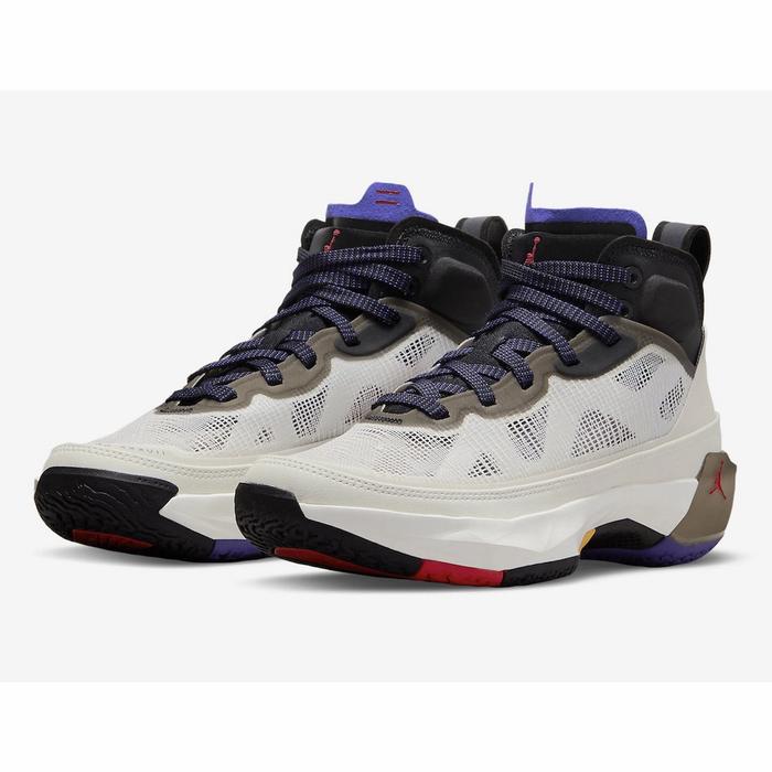 Nike Air Jordan 37 Light Bone Dark Concord Beyond Borders