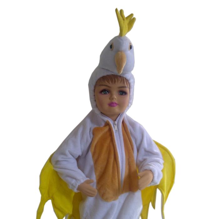 cockatoo costume (kostum burung kakatua)