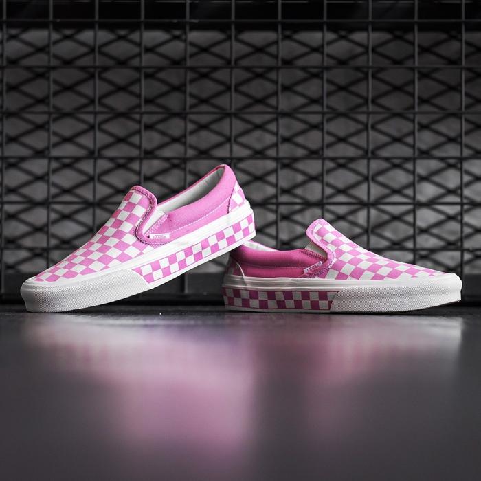 Vans Slip On Nextor Checkerboard Pink BNIB ORIGINAL MURAH