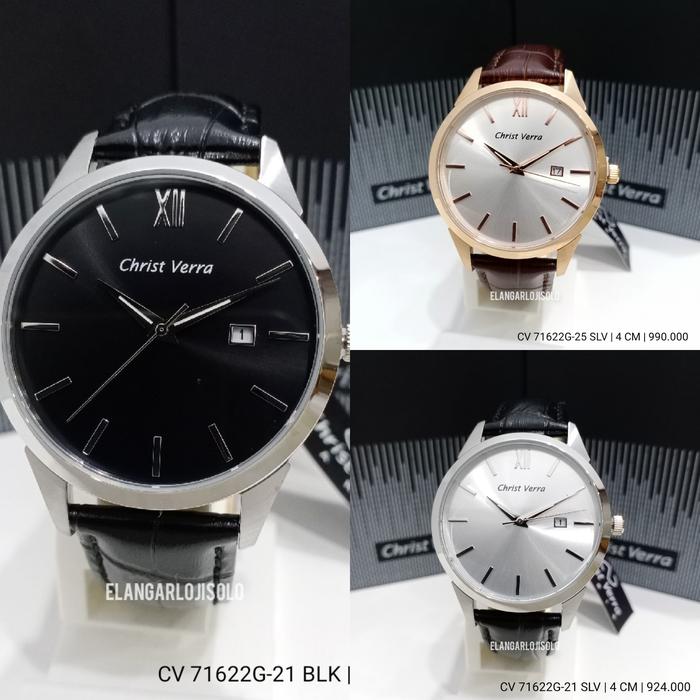 CHRIST VERRA CV 71622G SERIES JAM TANGAN PRIA ORIGINAL