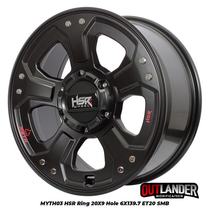 Velg Mobil Dmax, Panther New Ring 20 Hsr Wheel Myth03 Smb